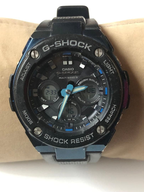 G-shock Gst-w300g Mens Wristwatch Japanese Solar Atomic Radio Tough Watch