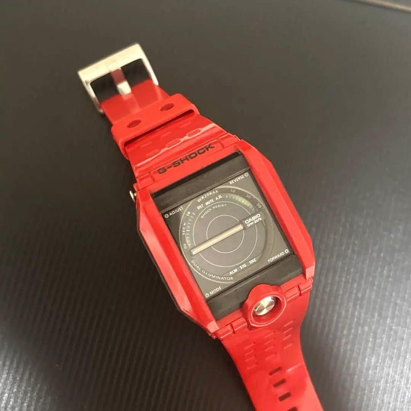 Casio G-shock G-8100 Red Digital Mens Wristwatch Japanese Vintage Sports Watch