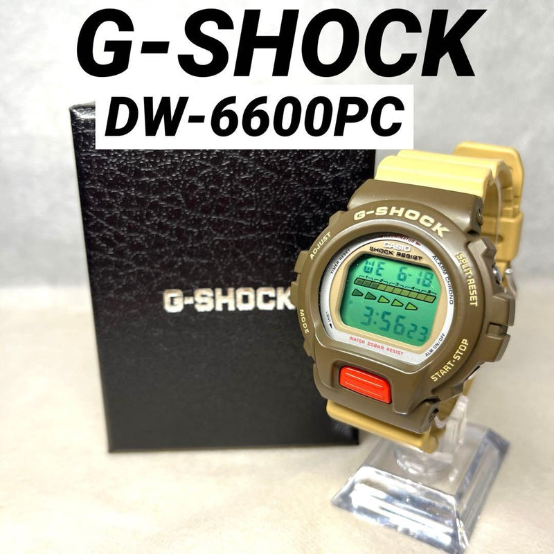 Working G-shock Dw-6600pc Japanese Vintage Digital Wristwatch Quartz Mens
