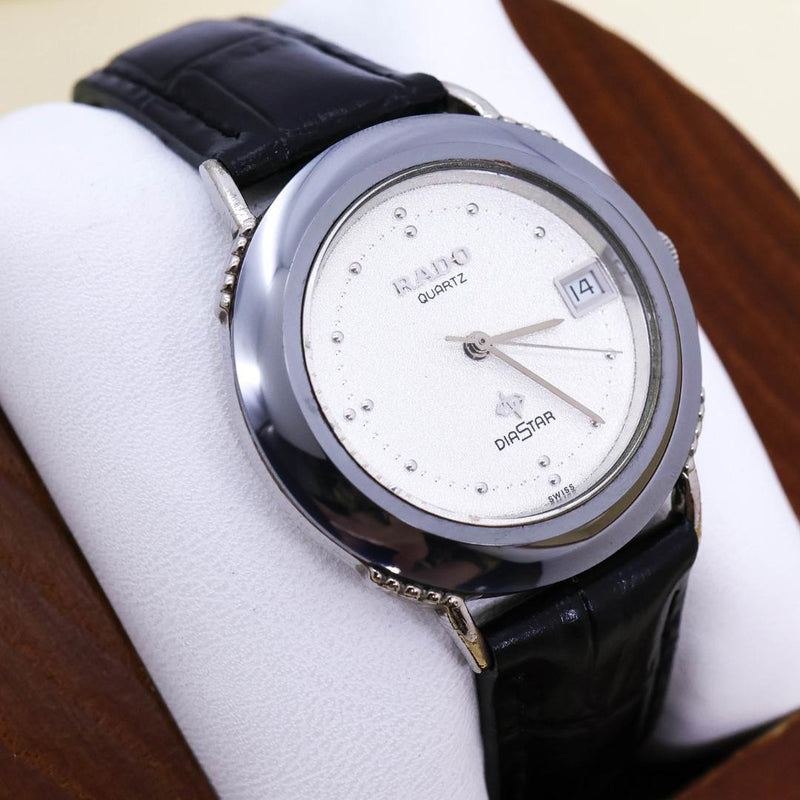 Diastar Wristwatch 107.9623.3 Quartz Vintage Japanese Stainless Steel Mens