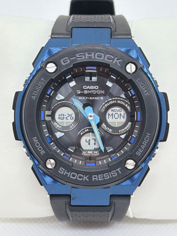 Casio G-shock Gst-w300g-1a2jf Mens Wristwatch Japanese Solar Tough Movement