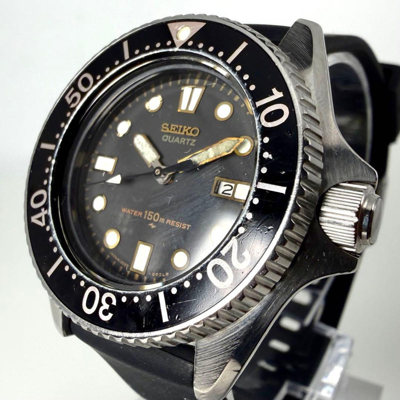 Seiko Divers Watch 2625-0010 Date Mens Wristwatch Vintage Japanese