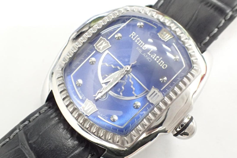Ritmolatino Quartz Wristwatch Japanese Vintage Mens Ladies Watch New Battery