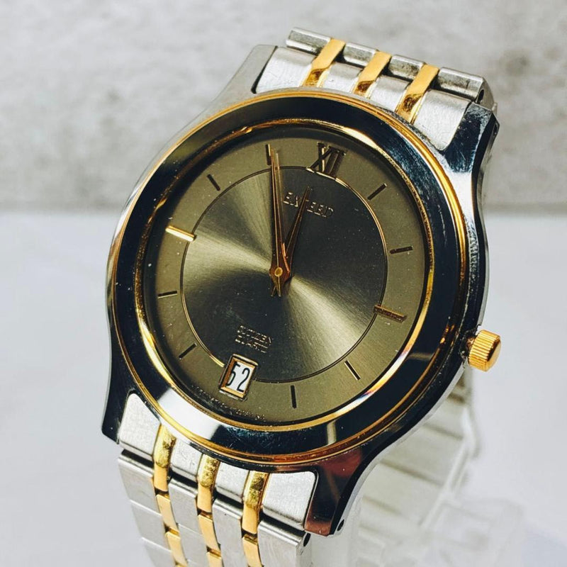 Exceed Mens Watch Japanese Vintage Quartz Hard Case Stainless Steel