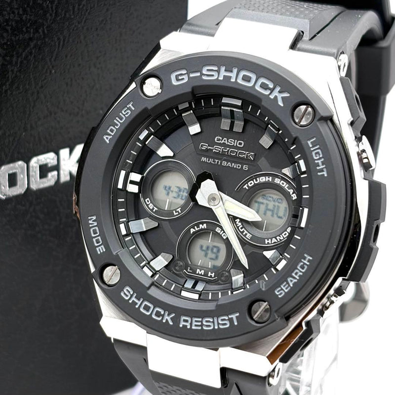 Working Casio G-shock G-steel Mens Analog Digital Wristwatch Japanese Vintage
