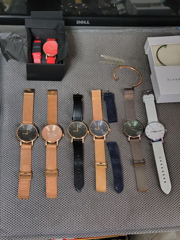 Klasse14 Volare Watch Lot 42mm 6pcs 36mm 1pc Japanese Modern Quartz Wristwatch