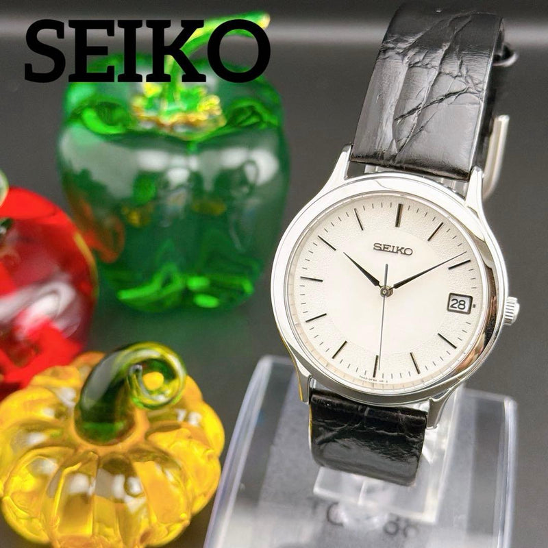 Spirit Quartz Mens Wristwatch Japanese Vintage Dress Watch Stainless