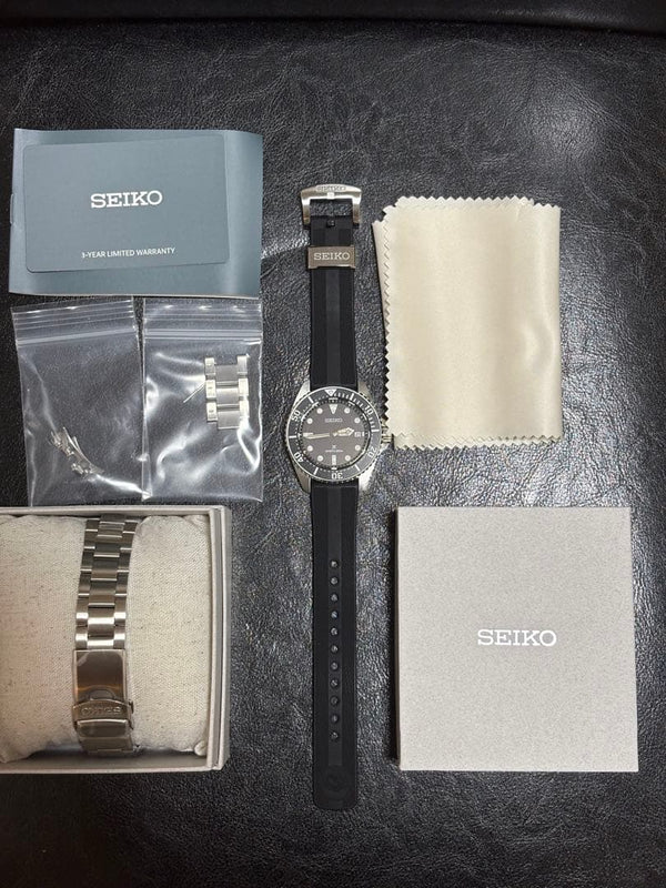 Seiko Prospex Sbdj063 Solar Diver Watch Mens Japanese Stainless Steel Vintage