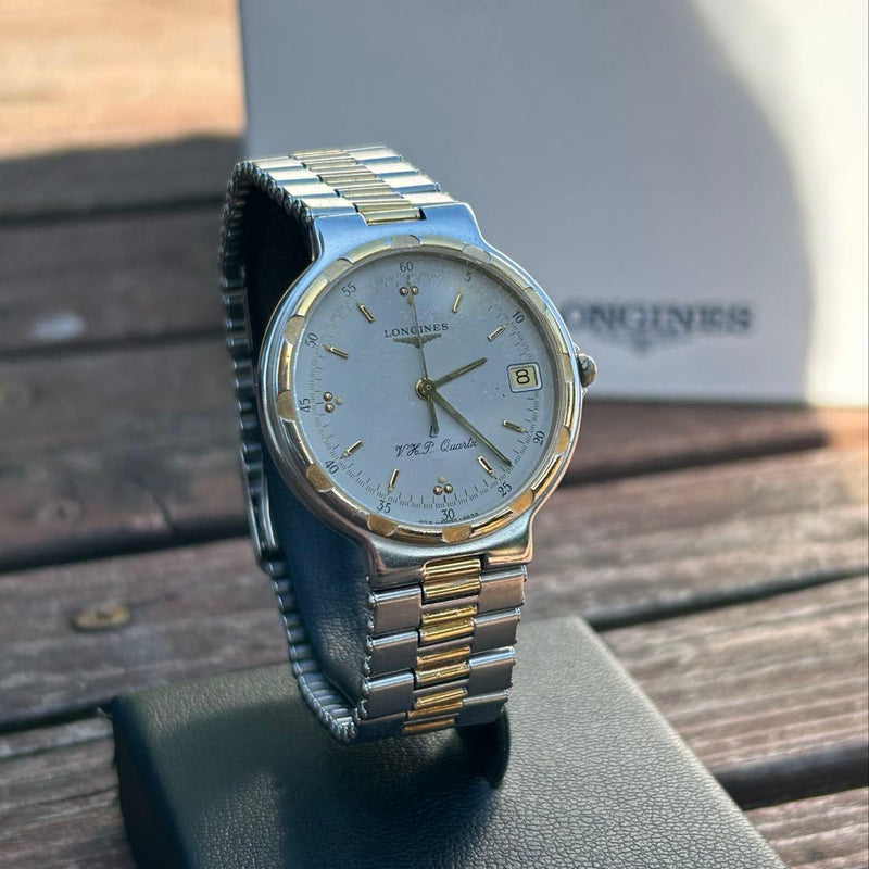 L4.910.2.12.7 Quartz Mens Wristwatch Japanese Vintage Stainless Steel