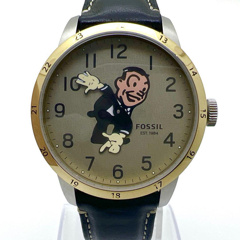 Fossil 30th Anniversary Limited Edition Wristwatch Special Box Pin Badge