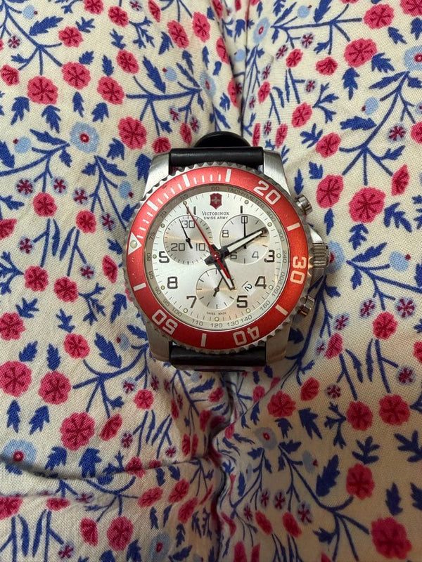 Maverick Ii Chronograph Mens Watch Boss Engraved Japanese Quartz