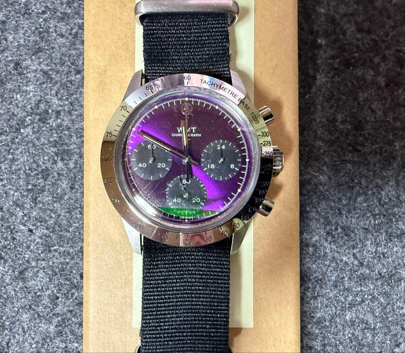 Wmt Gp1 – Purple Fade Limited By Mwm Japanese Wristwatch Mechanical