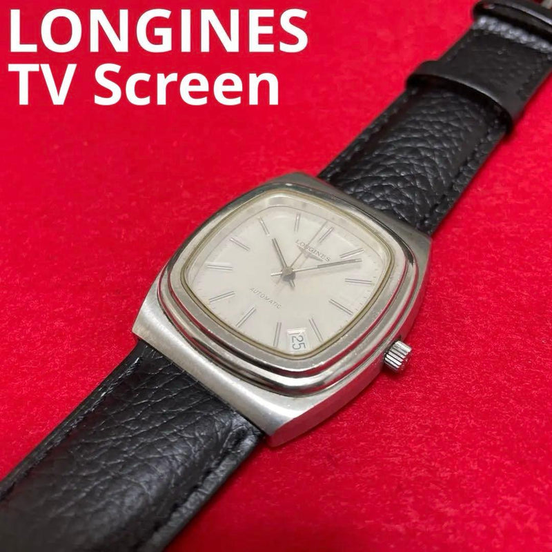 Mechanical Wristwatch Tv Screen Vintage Mens Japanese