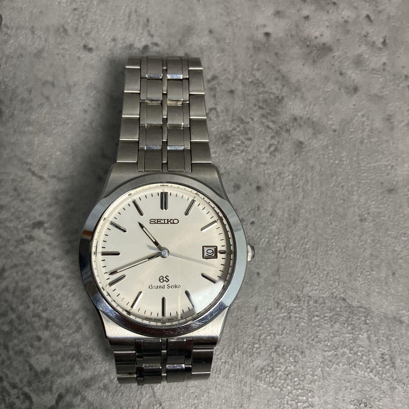 Quartz Wristwatch 8n65-9000 Japanese Vintage Stainless Steel Mens