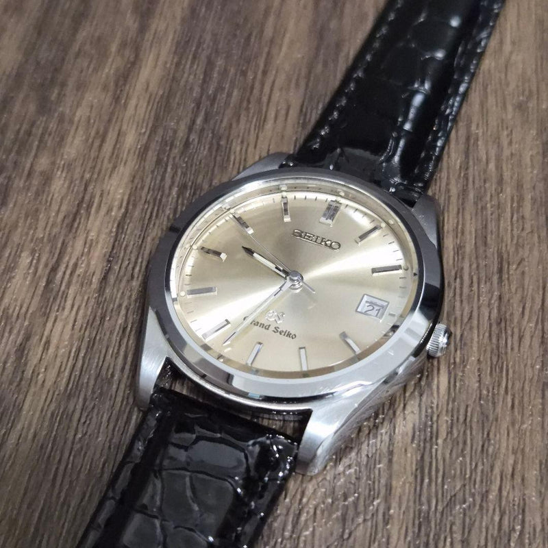Sbgg003 Quartz Mens Wristwatch Japanese Vintage Stainless Steel