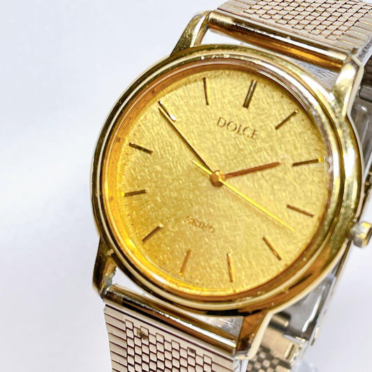 Seiko Dolce 5s21-6011 Gold Pla - 1