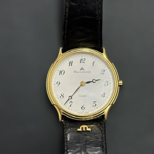 Maurice Lacroix 41361 Mens Wristwatch Swiss Vintage Stainless Steel
