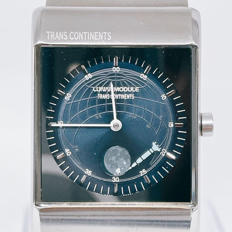 Trans Continents Luna Module Mens Wristwatch Vintage Japanese Quartz Battery
