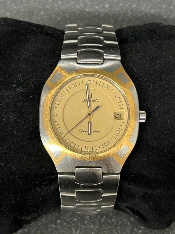 Working Omega Seamaster Mens Wristwatch Vintage Swiss Made Stainless