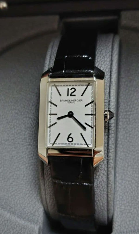 Baume Mercier Hampton 10795 Mens Wristwatch Japanese Swiss Stainless