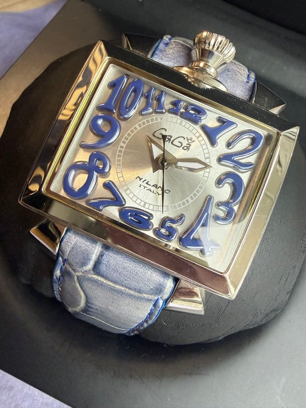 Gaga Milano Napoleone 48mm Mens Wristwatch Japanese Quartz Vintage Luxury Watch