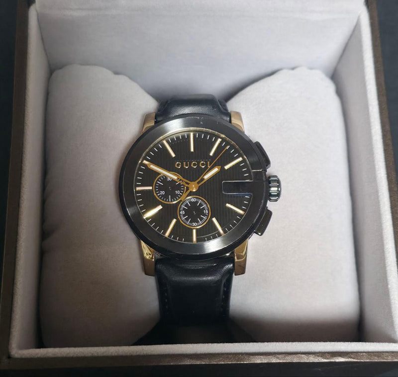 Gucci 101.2 G-chrono Large Watch 44mm Mens Wristwatch Japanese Quartz Stainless