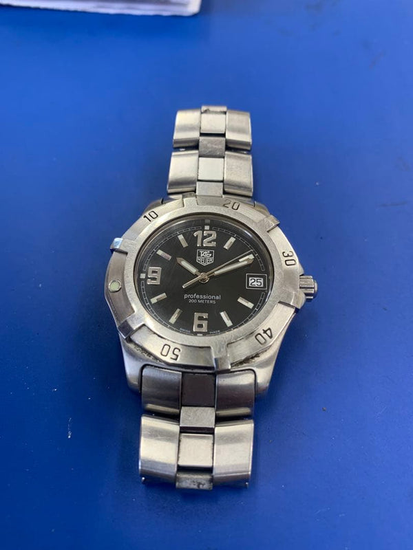 Tag Heuer 2000 Exclusive Wn1110 Mens Quartz Wristwatch Stainless Steel Japanese