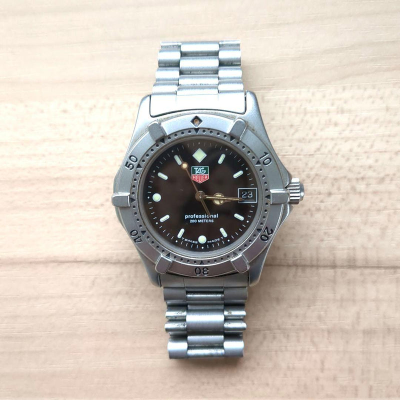 Tag Heuer 2000 Professional 200m Mens Wristwatch Japanese Quartz Vintage Diver