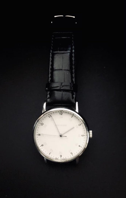 Issey Miyake Watch F Japanese Modern Quartz Wristwatch Stainless Steel Designer