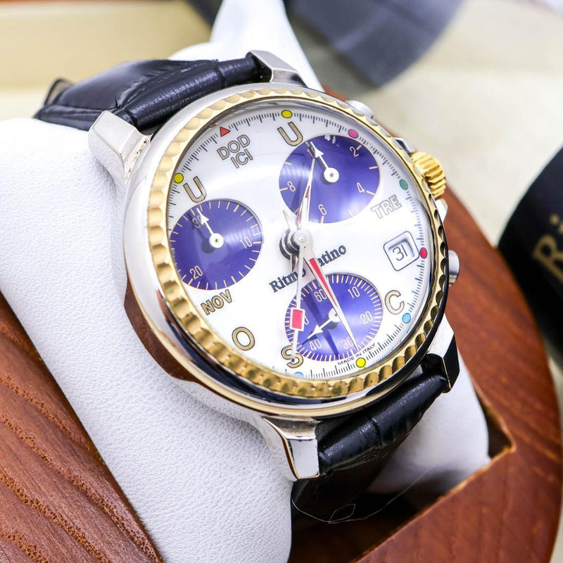 Ritmo Latino Dodici Wristwatch Dome Glass 3206 Japanese Quartz Vintage Ladies