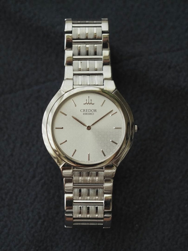 Oh Serviced Seiko Credor Quartz 2-hand Non-date 2f70-0490 Japanese Vintage