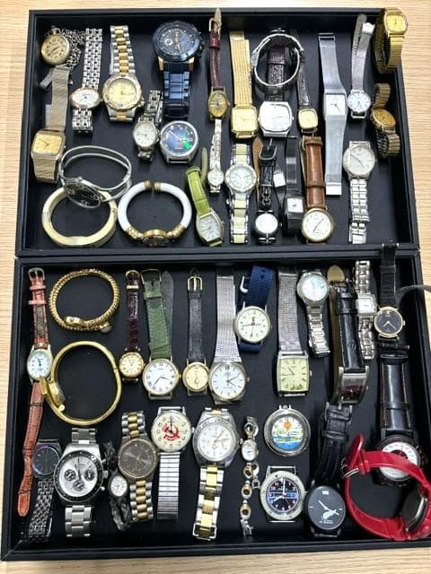 Junk Seiko Citizen Junghans Other Wristwatches Lot Vintage Japanese Watch Parts