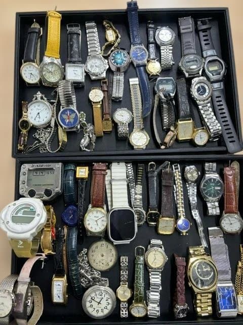 Junk Rado Universal Geneve Wristwatch Lot Japanese Vintage Mechanical Watch