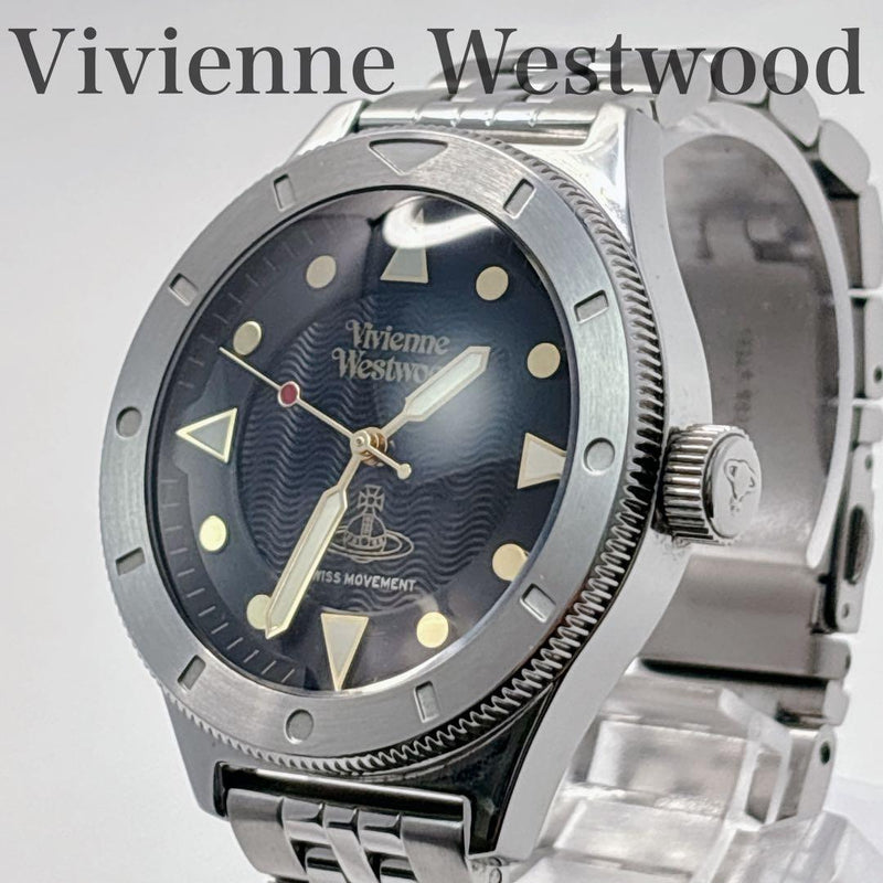 Vivienne Westwood Vv160bksl Ladies Wristwatch Japanese Quartz Stainless Steel