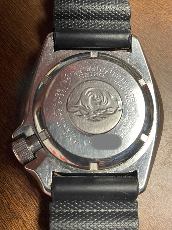 Seiko 7548-7000 Quartz Diver Watch 1981 Vintage Japanese Mens Wristwatch