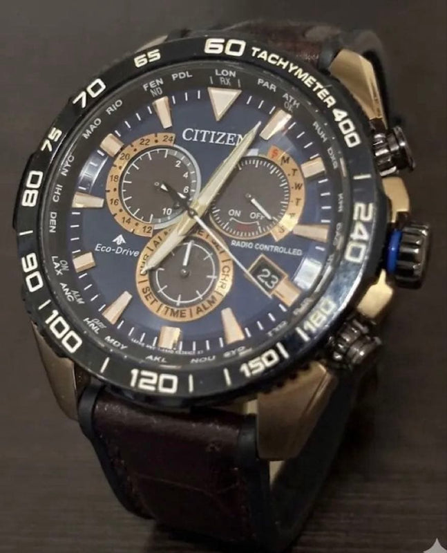 Citizen Promaster Eco-drive Radio Watch Cb5039-11l Land Series Japanese Mens