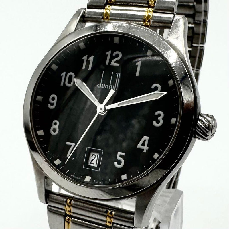 Dunhill Cityscape Mens Wristwatch Quartz Two-tone Japanese Stainless Steel