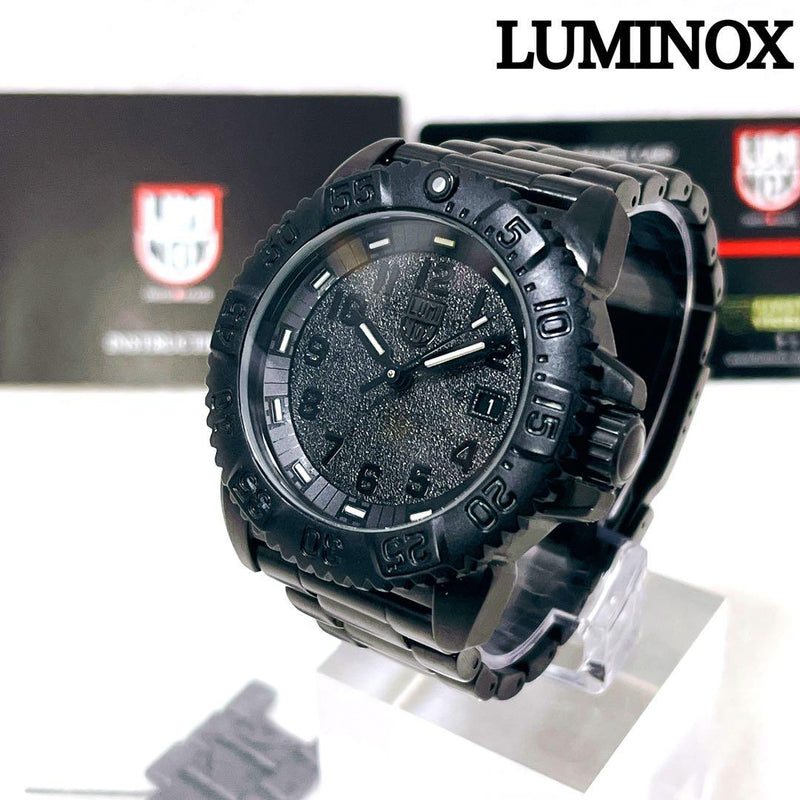 Luminox 3150 Series Blackout Navy Seals Mens Wristwatch Japanese Quartz