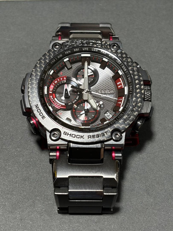 Casio G-shock Mt-g Mtg-b1000xbd-1ajf Mens Watch Japanese Carbon Solar Bluetooth