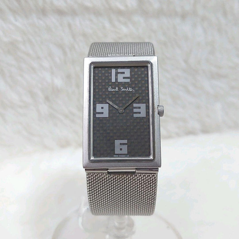 Paul Smith Limited Edition Wristwatch 2000 Pieces Titanium Japanese Quartz