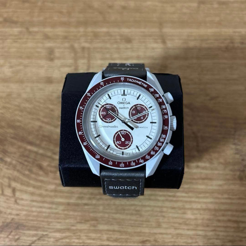 Omega Swatch Speedmaster Mission To Pluto Watch Japanese Collector Item Gift
