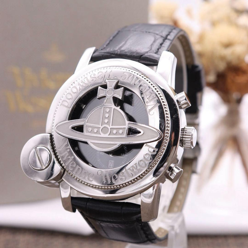 Vivienne Westwood Chronograph Model Japanese Quartz Wristwatch Stainless Steel