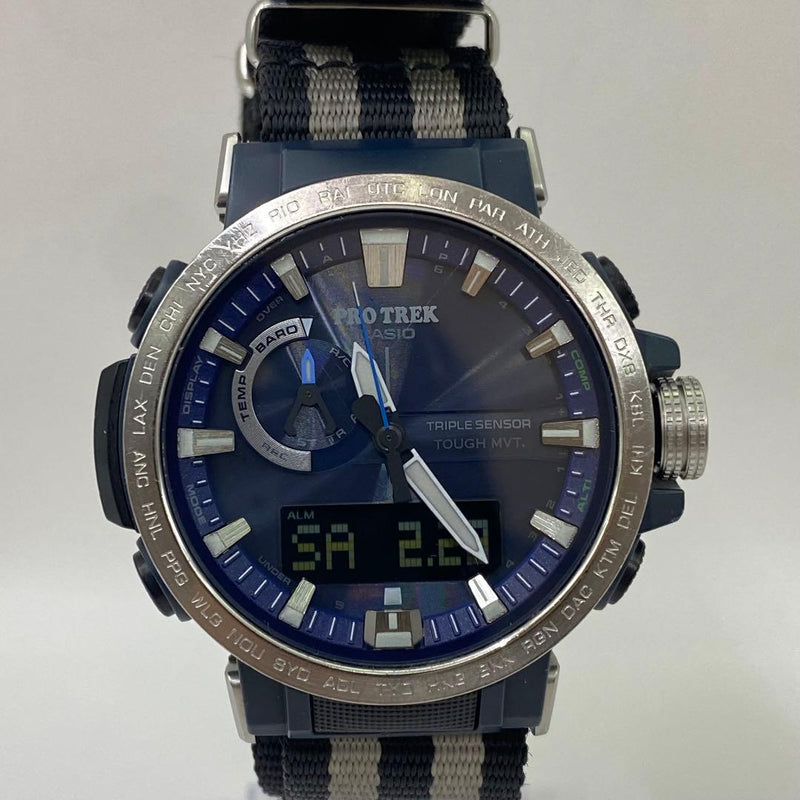 Protrek Prw-60 Mens Watch Japanese Outdoor Hiking Camping Vintage