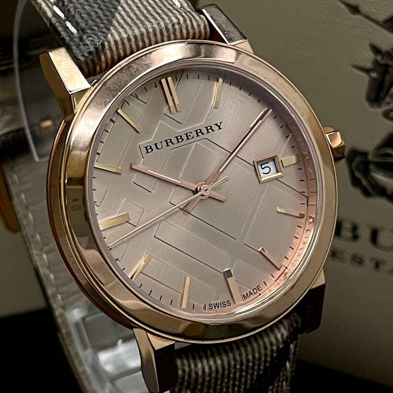 Working  The City Quartz Wristwatch Rose Gold Bu9040 Japanese Vintage