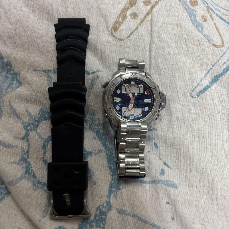 Citizen Promaster Marine Mens Diver Watch Japanese Vintage Stainless