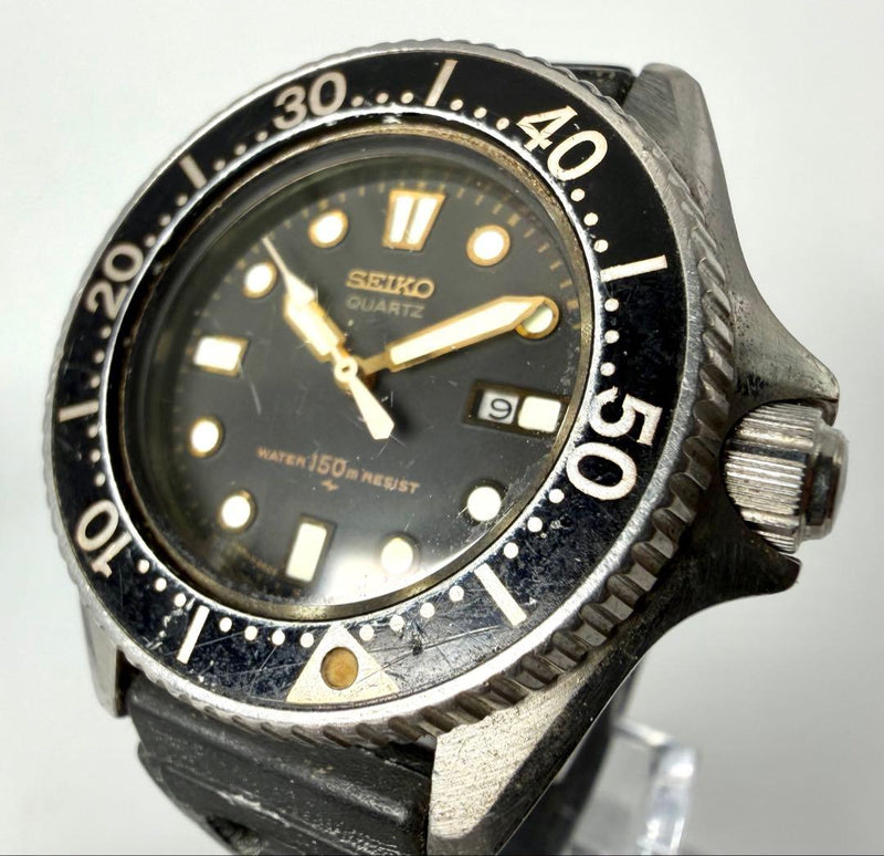 Seiko 2625-0010 Divers Watch Date Japanese Vintage Mechanical