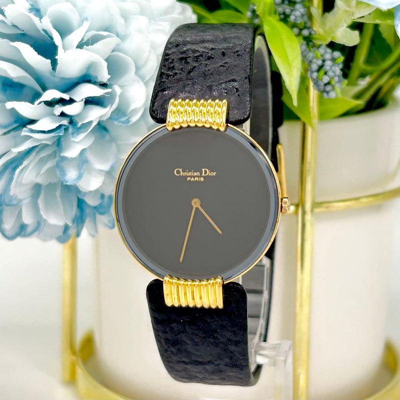 Bagheera Quartz Wristwatch Japanese Vintage Ladies Gold Plated
