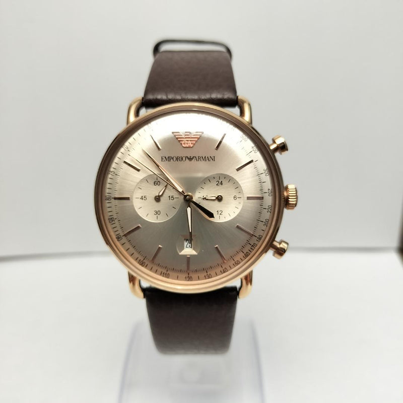 Working  Ar-11106 Chronograph Mens Wristwatch Japanese Quartz