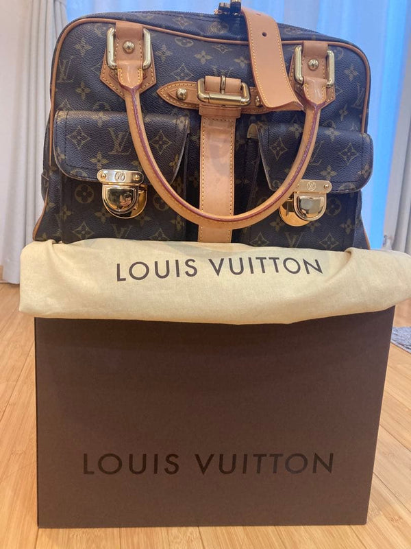 Louis Vuitton Manhattan Gm BA1015 Handbag Monogram