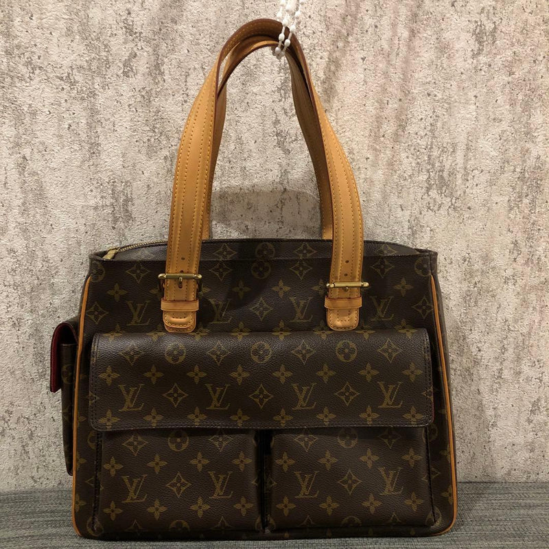 Louis Vuitton Multipli-cité Shoulder Bag Monogram Canvas Brown Womens